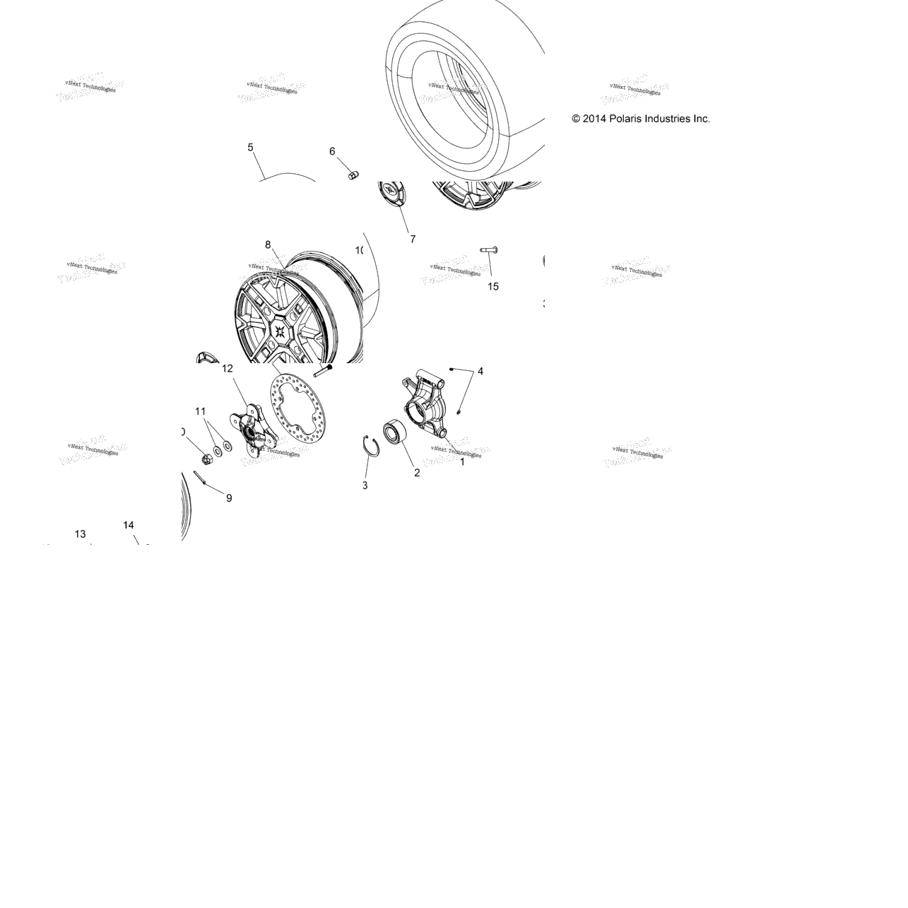 Wheels, Rear & Hub