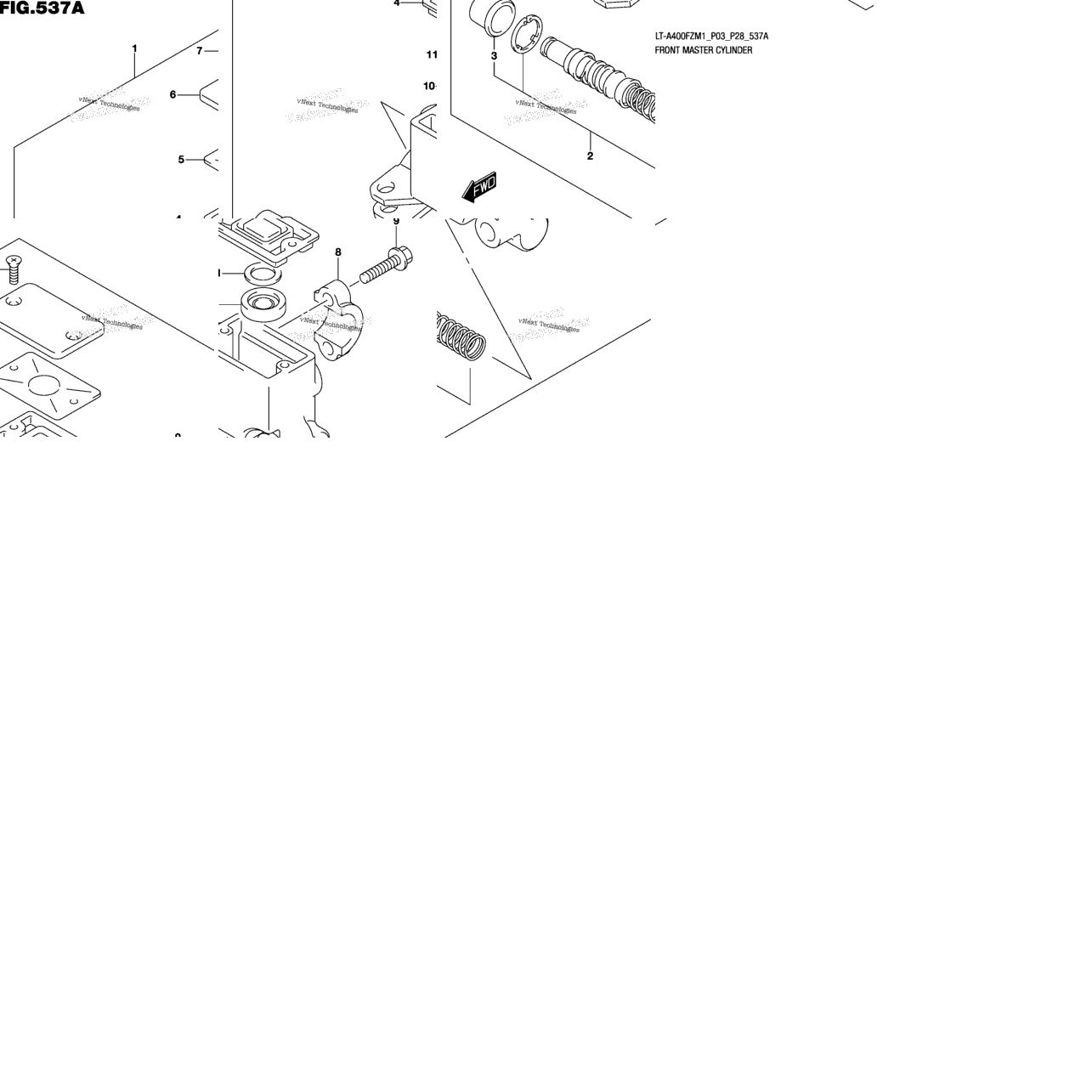 Front Master Cylinder