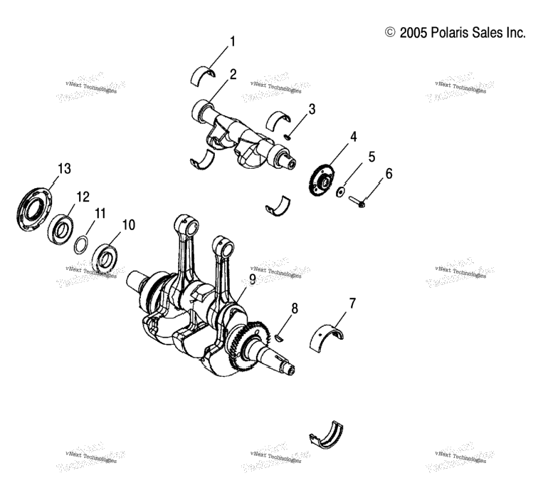 Engine, Crankshaft