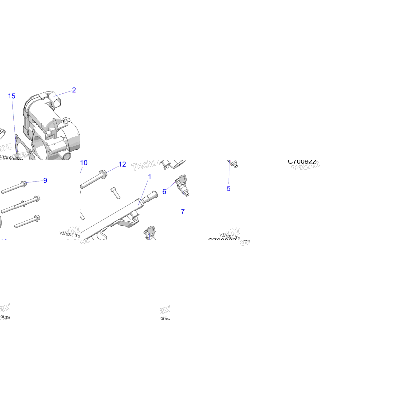 Engine, Air Intake Manifold /B9