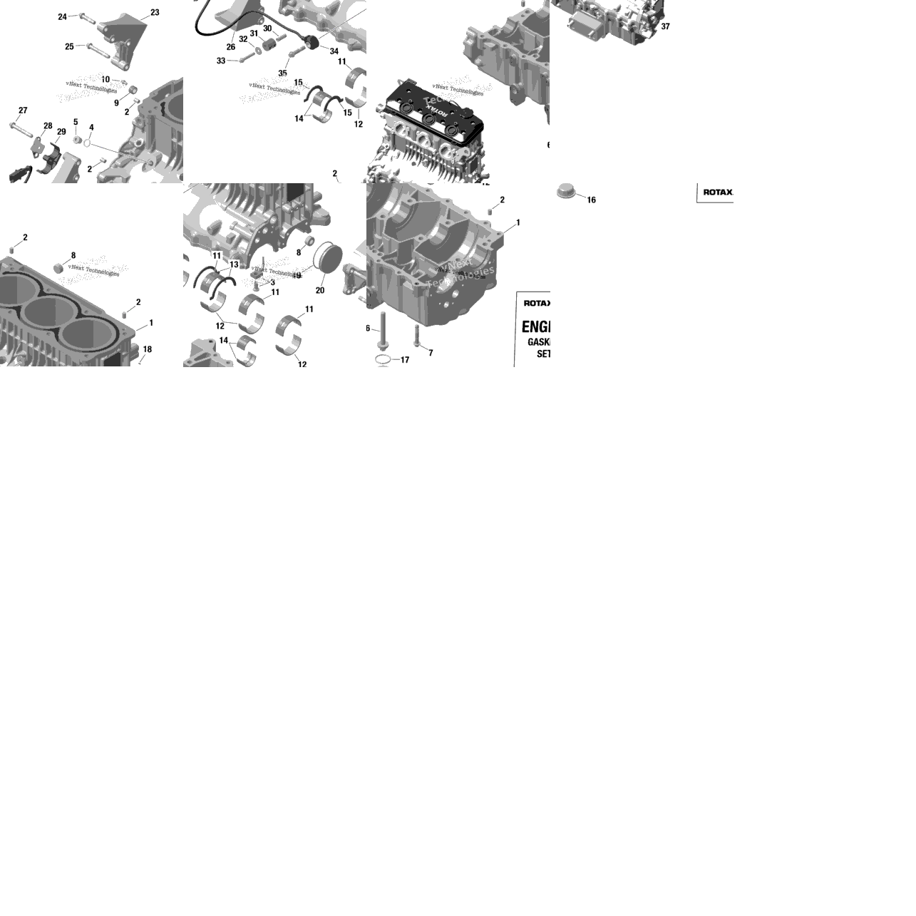 Rotax - Crankcase