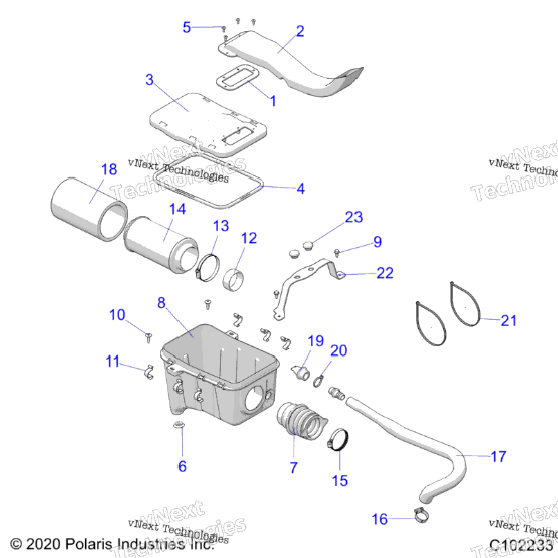 Engine, Air Intake System /Le
