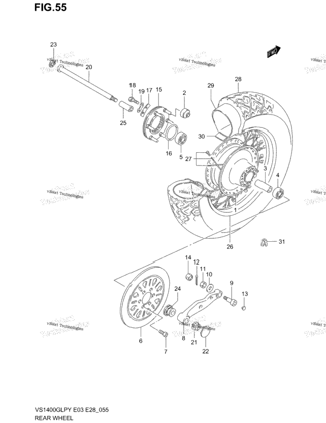 Rear Wheel