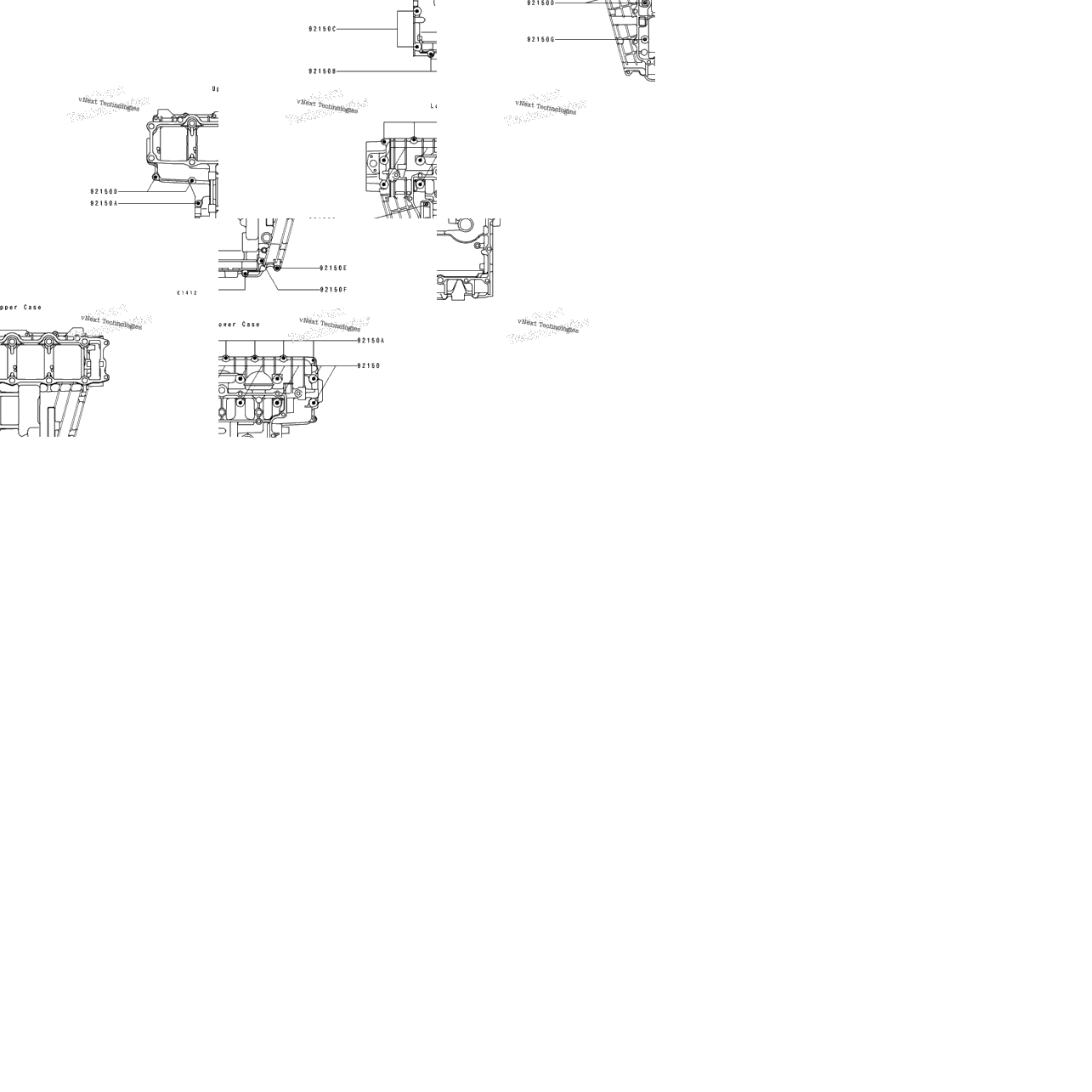 Crankcase Bolt Pattern