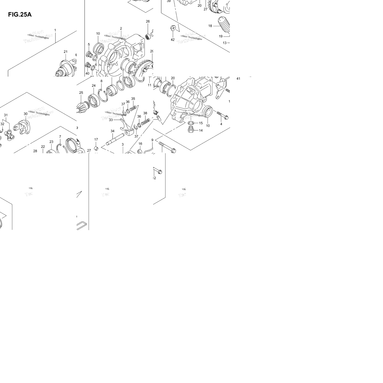 Final Bevel Gear (Front)(Model K4/K5/K6,F.No.5Saak46a3x102001%)