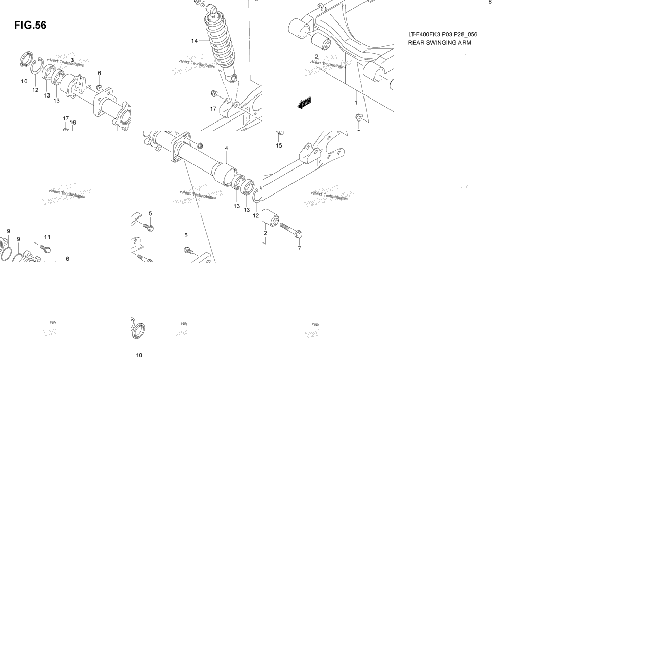 Rear Swingingarm