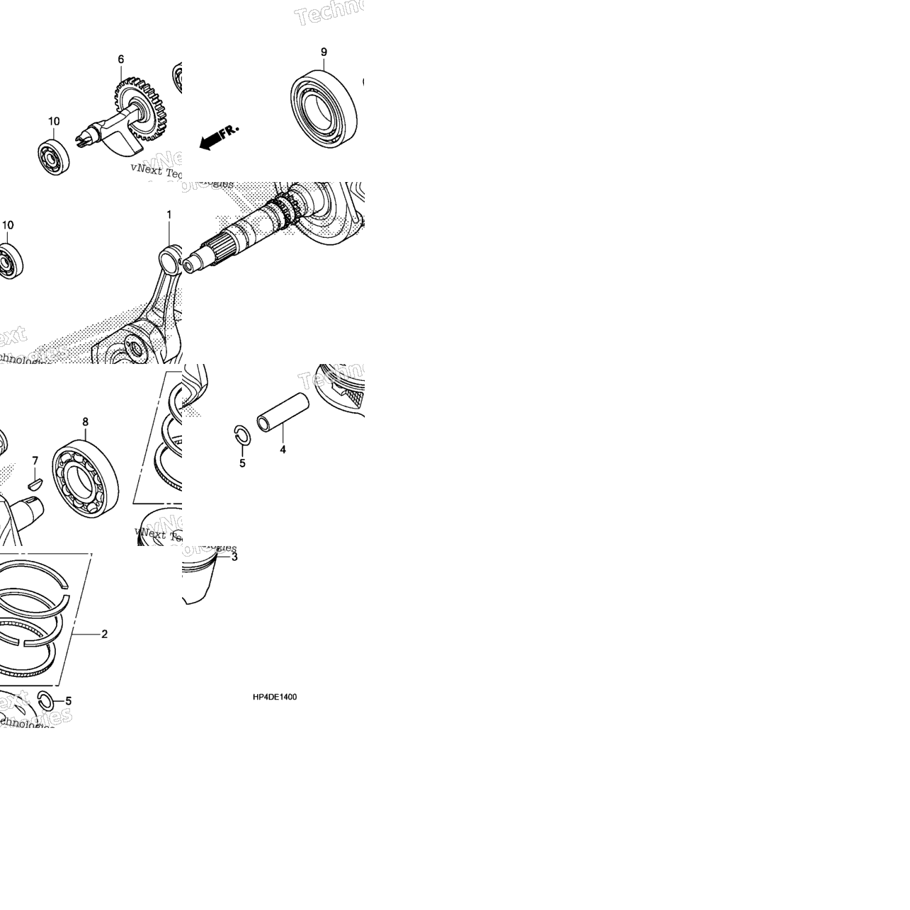 Crankshaft + Piston