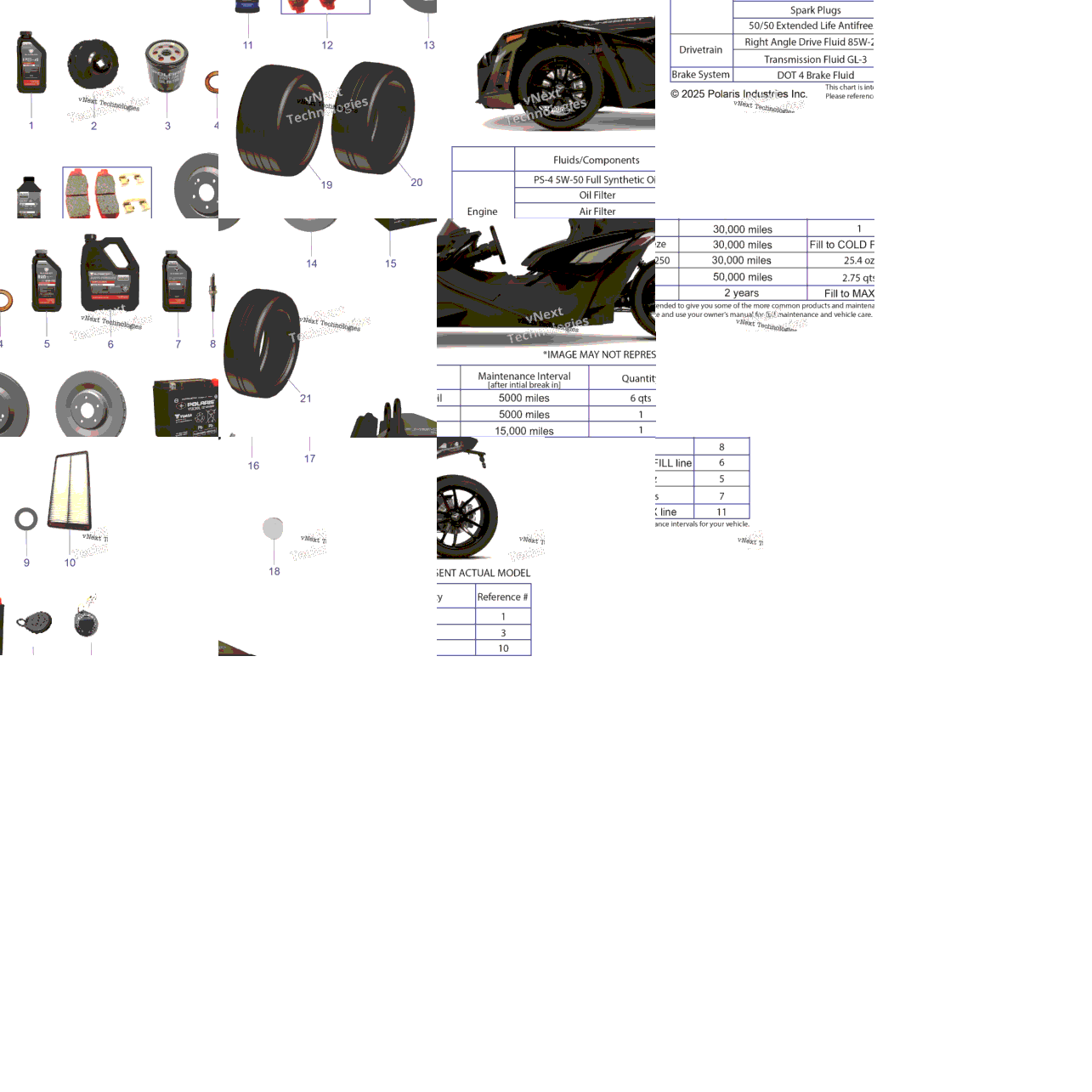 *Service And Maintenance Parts List*