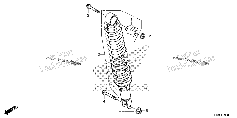 Rear Shock Absorber