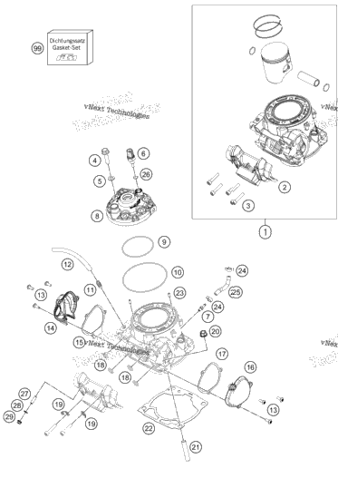 Cylinder, Cylinder Head