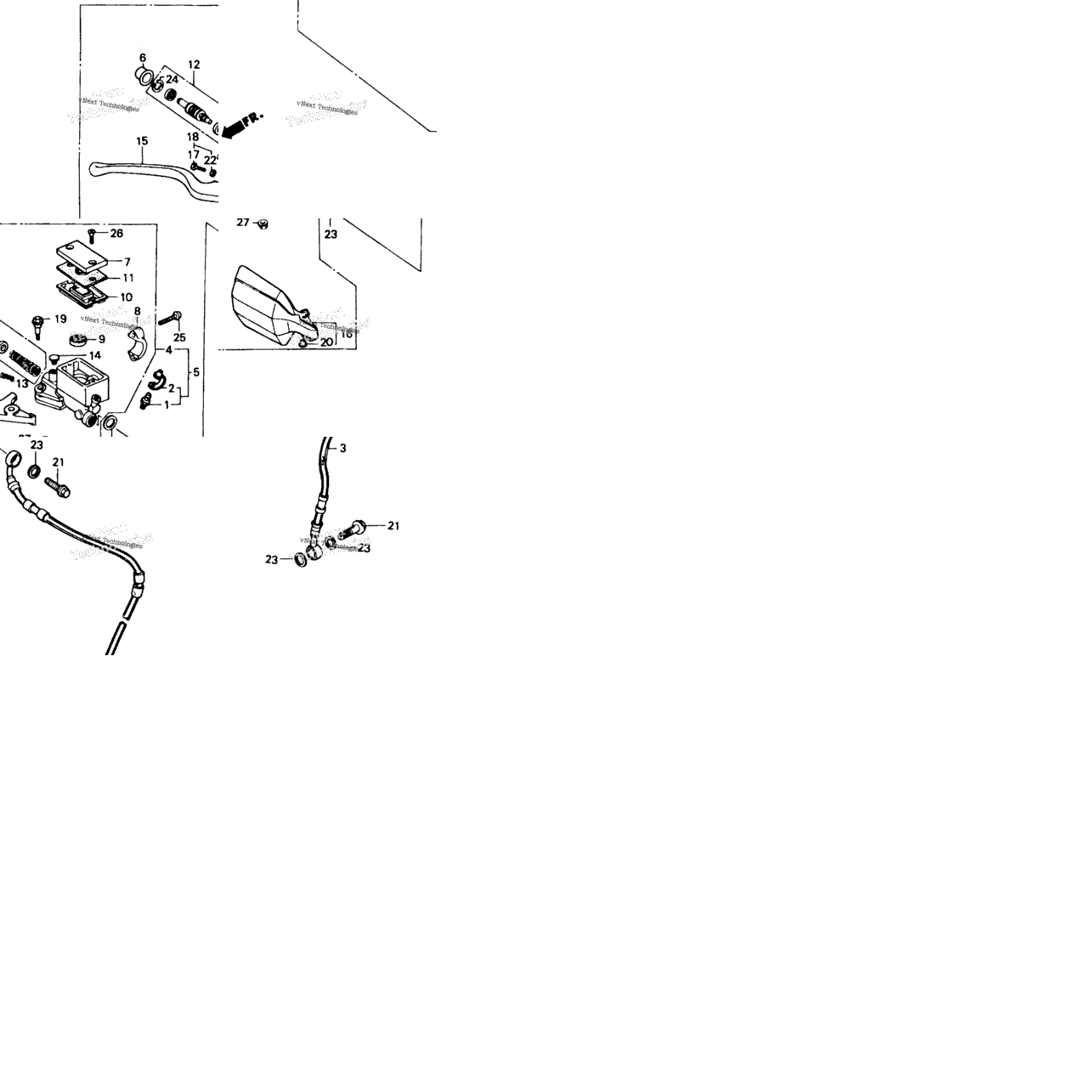 Front Brake Master Cylinder