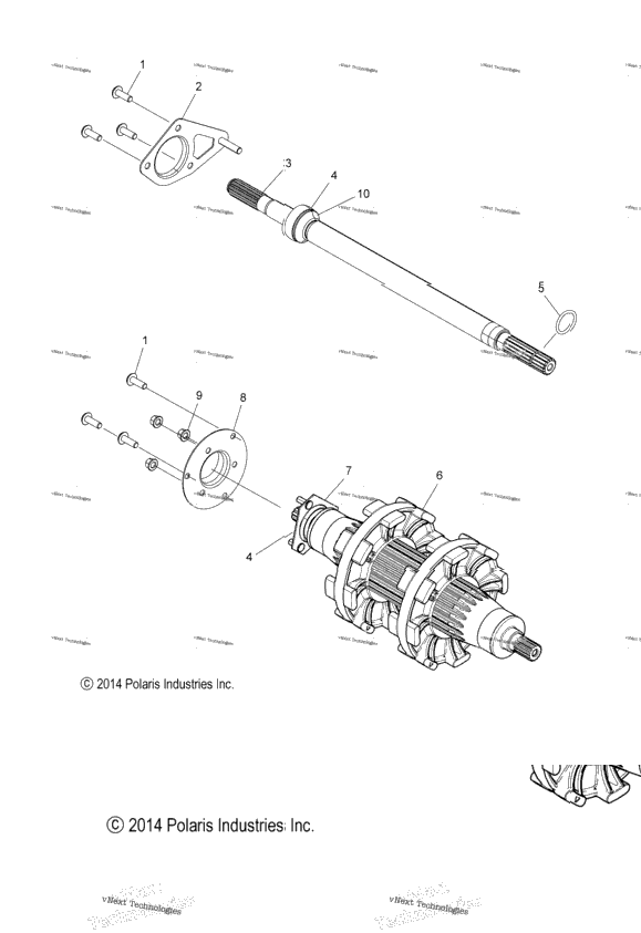 Drive Train, Jackshaft & Driveshaft S15df8 All Options