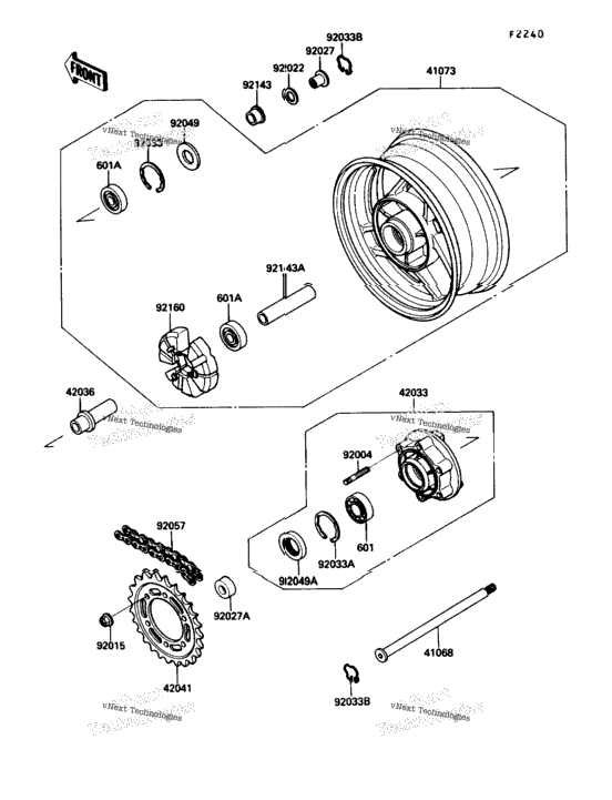 Rear Wheel/Chain