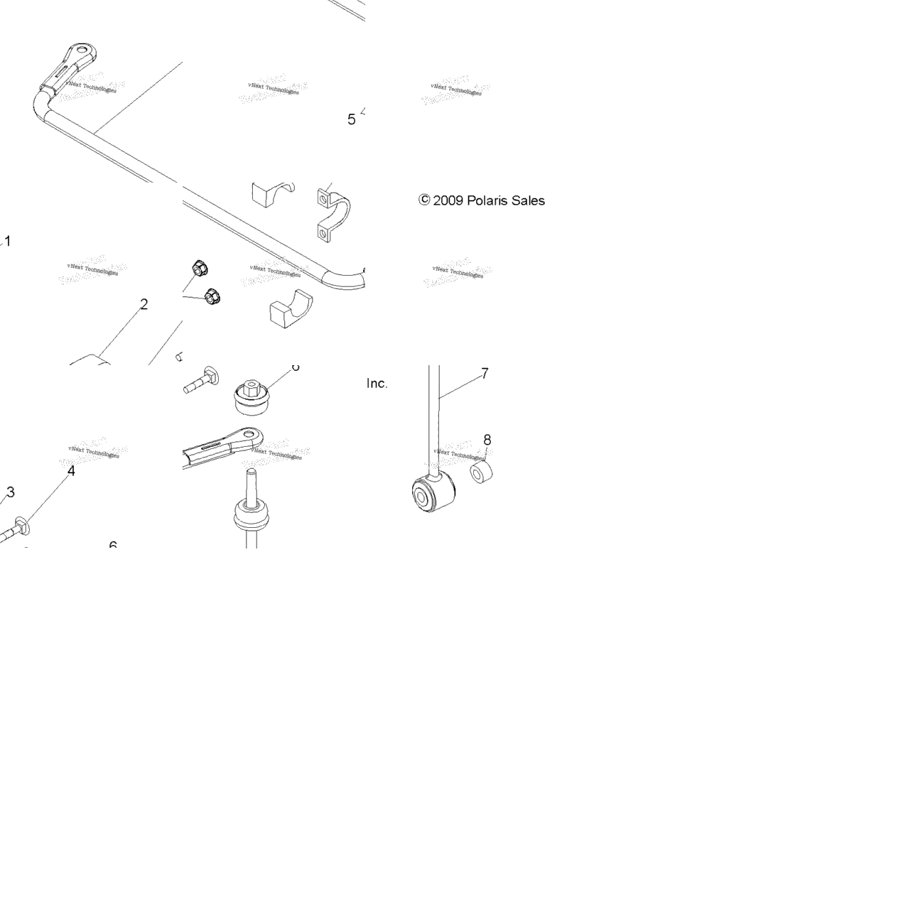 Suspension, Rear Stabilizer Bar