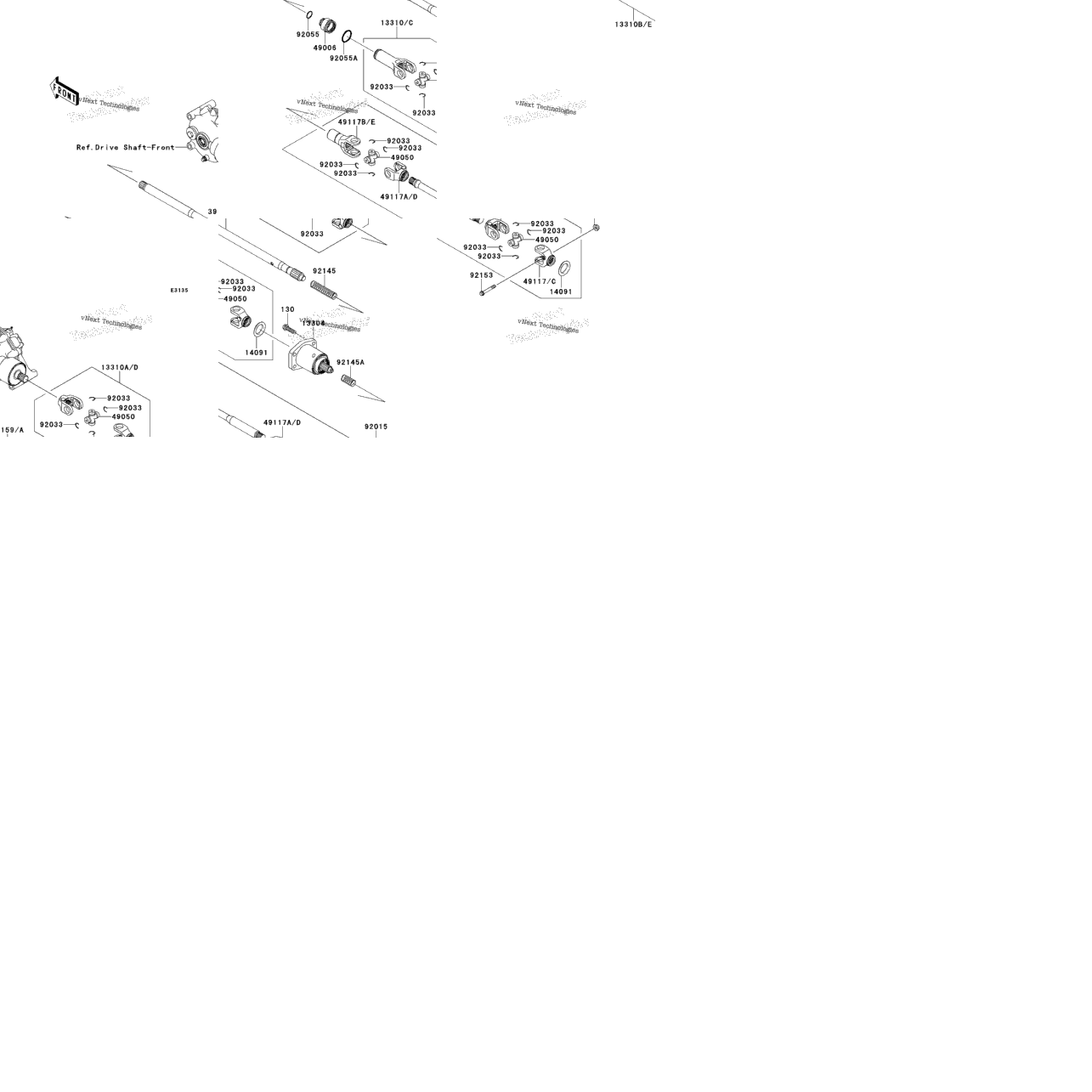 Drive Shaft-Propeller