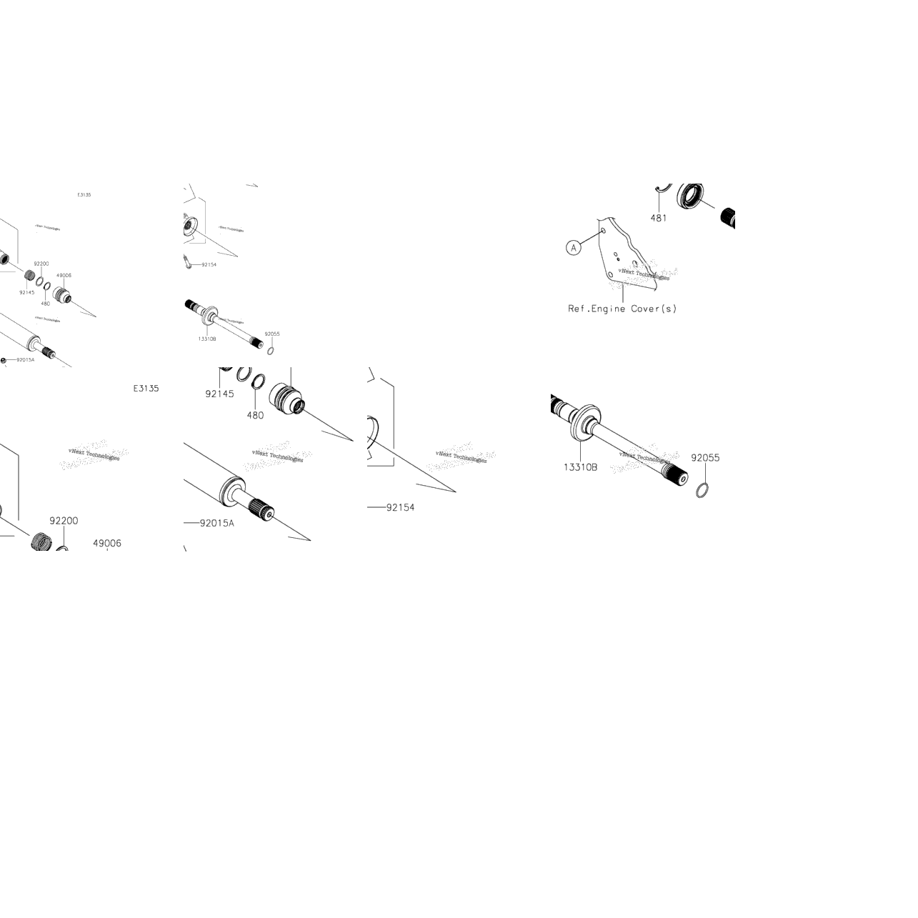 Drive Shaft-Propeller