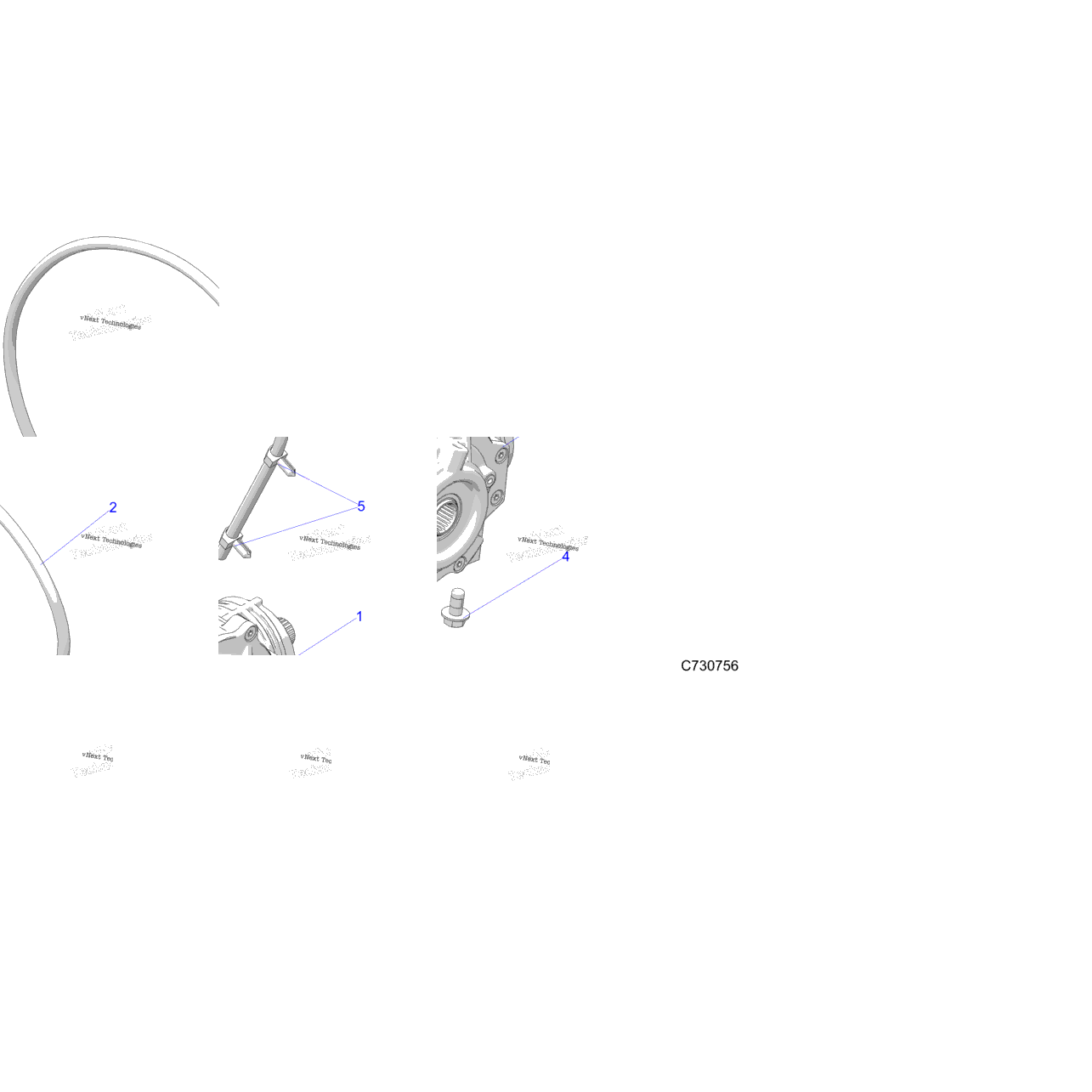 Drive Train, Front Gearcase Mounting