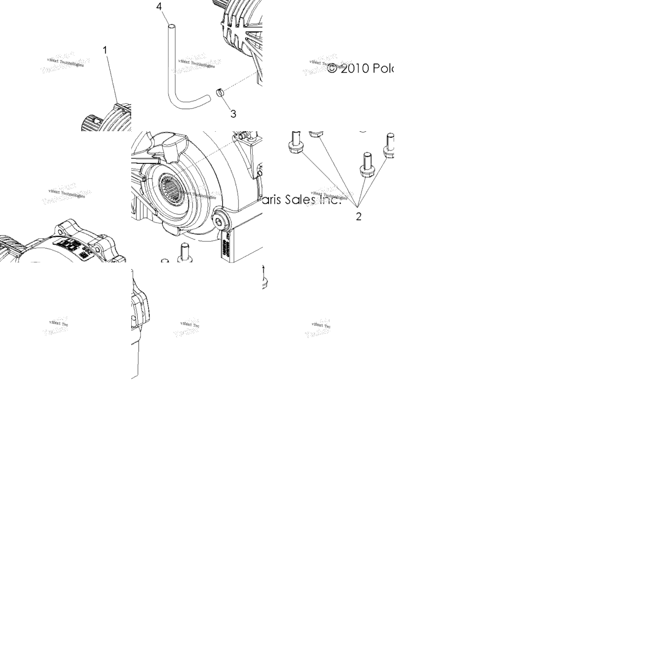 Drive Train, Front Gearcase Mounting