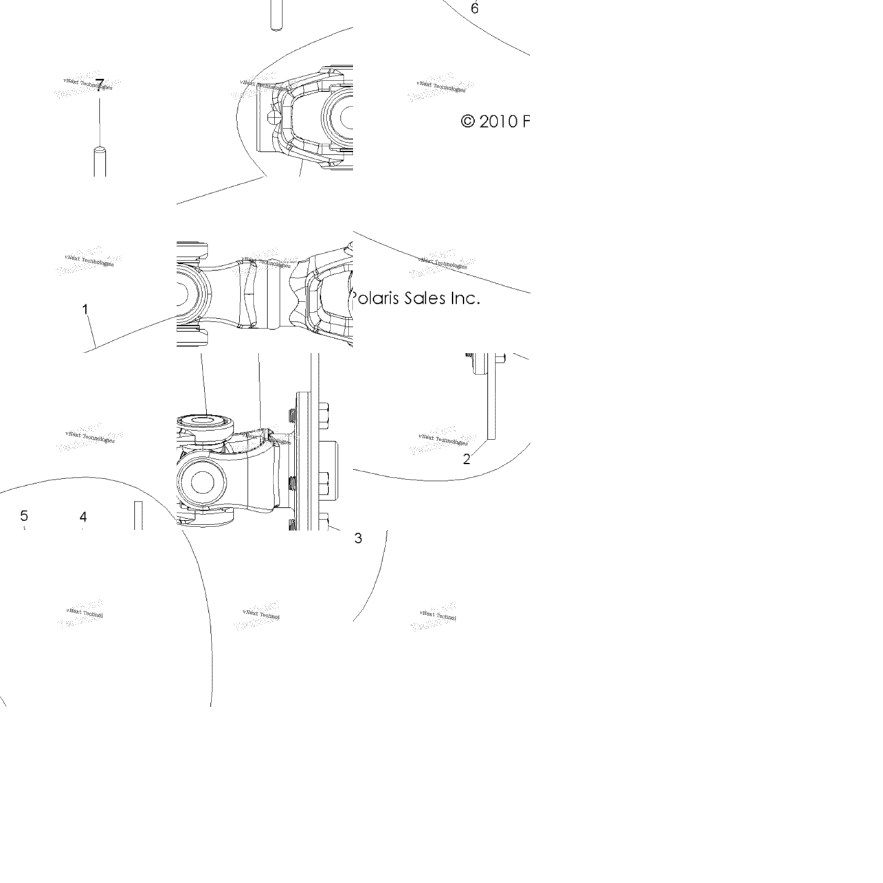 Drive Train, Rear Prop Shaft