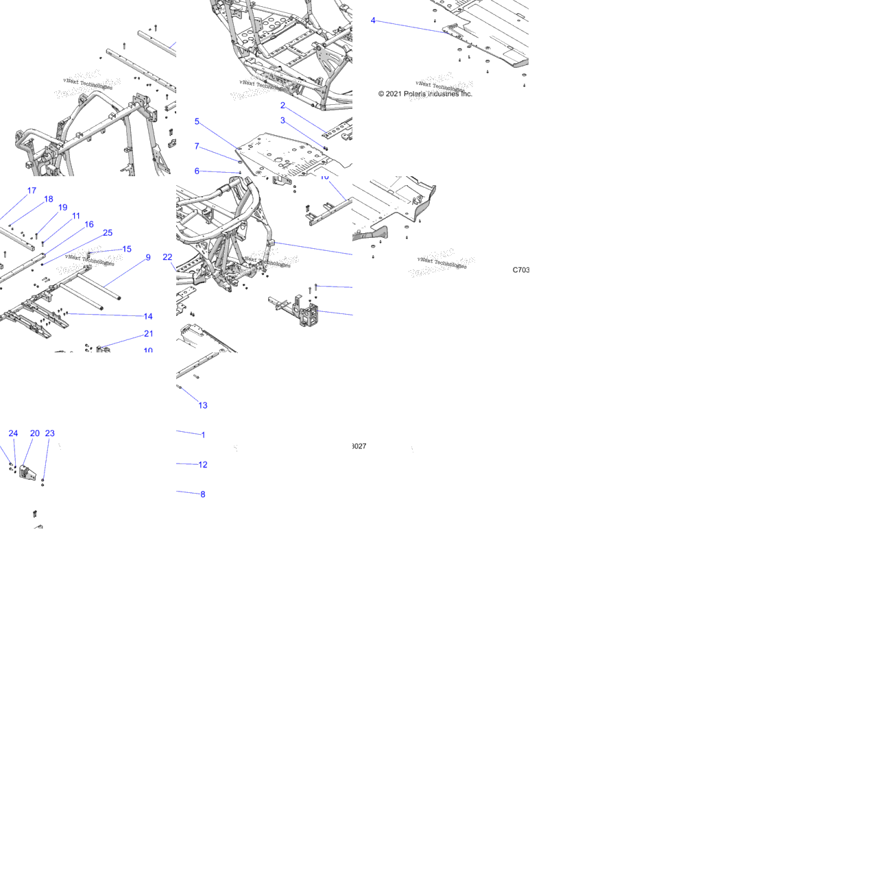 Chassis, Main Frame And Skid Plates