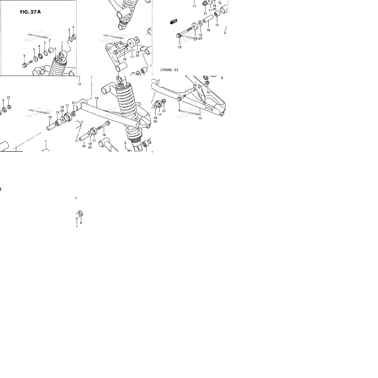 Suspension Arm (Model J/K/L)