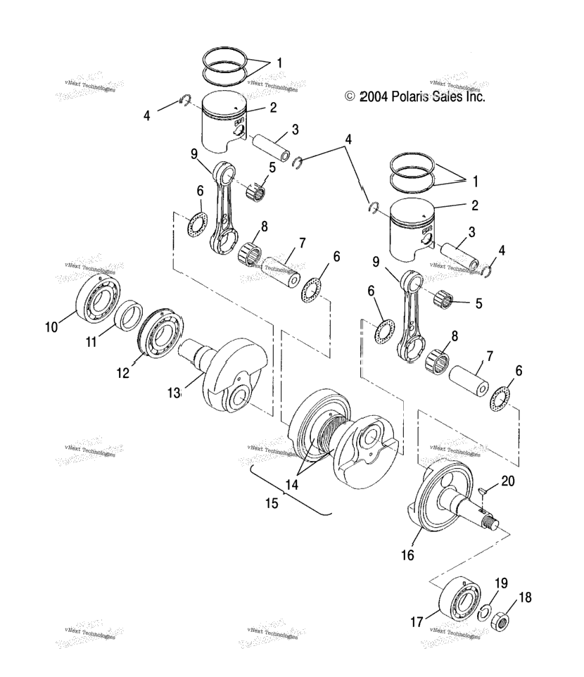 Piston & Crankshaft