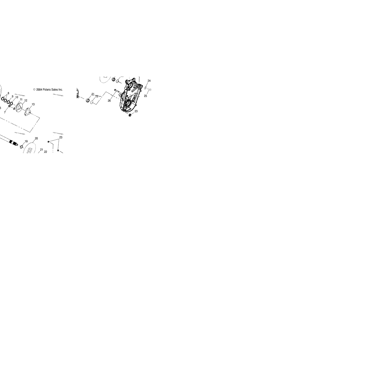 Drive Train /7Csa/Np7cs/7Csa/7Csb/Ne8cs/8Csa/Np8cs/8Csa/8Csb