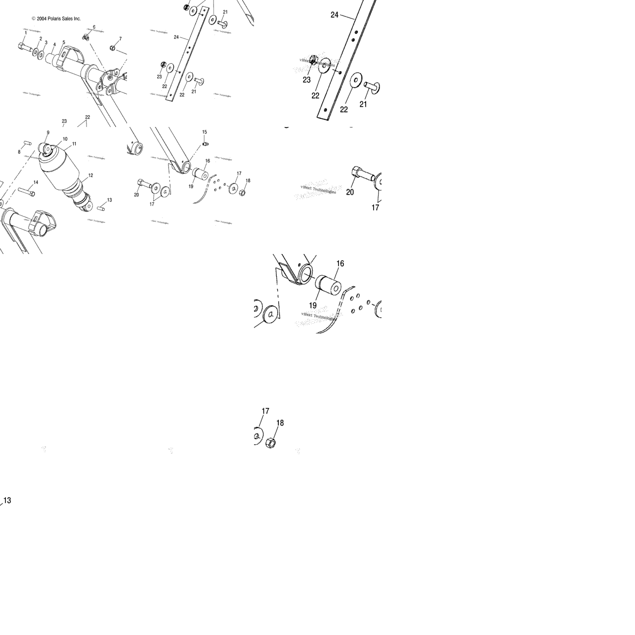 Front Torque Arm S05np7cs/7Csa/7Csb/8Cs/8Csa/8Csb (4993799379B13)