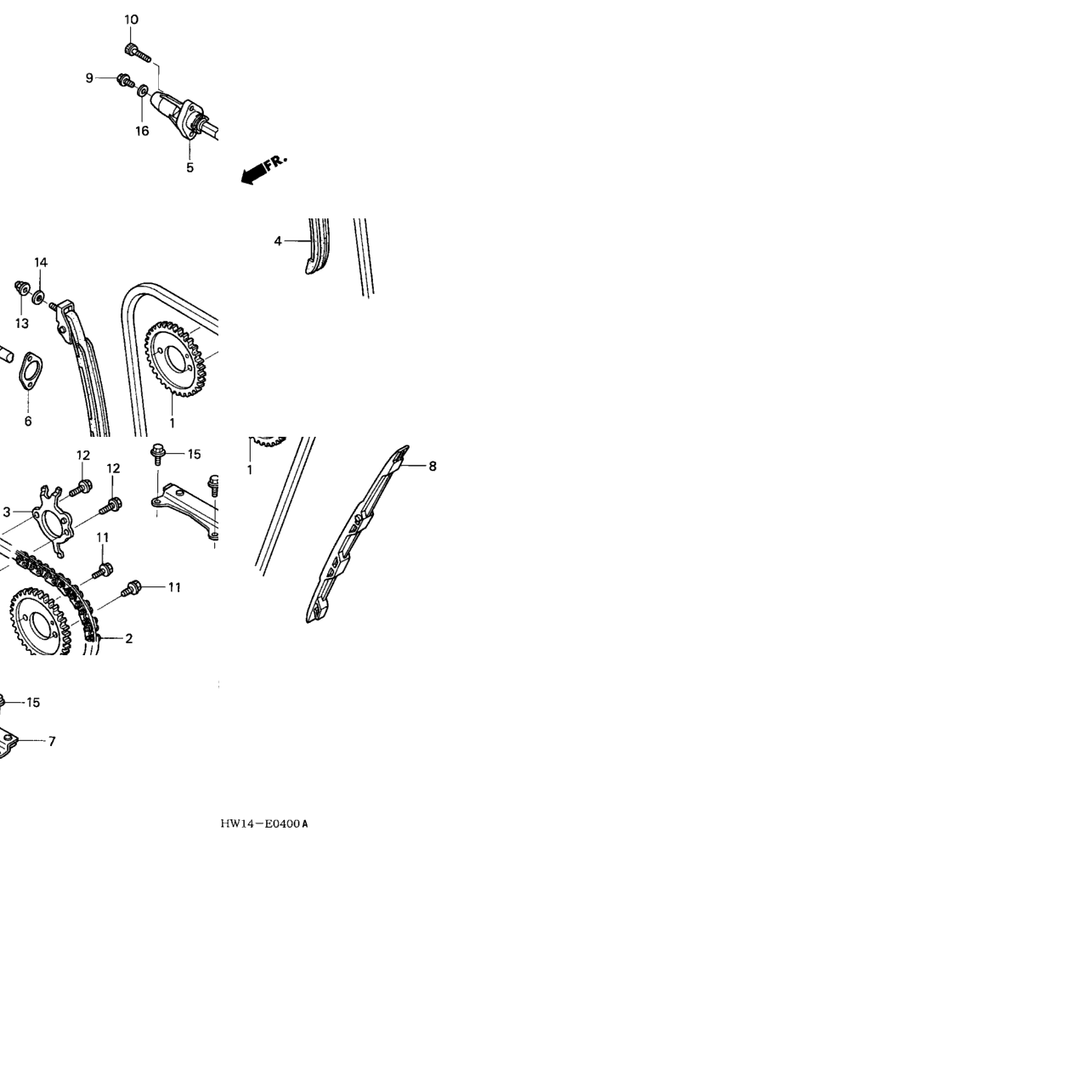 CAM CHAIN / TENSIONER