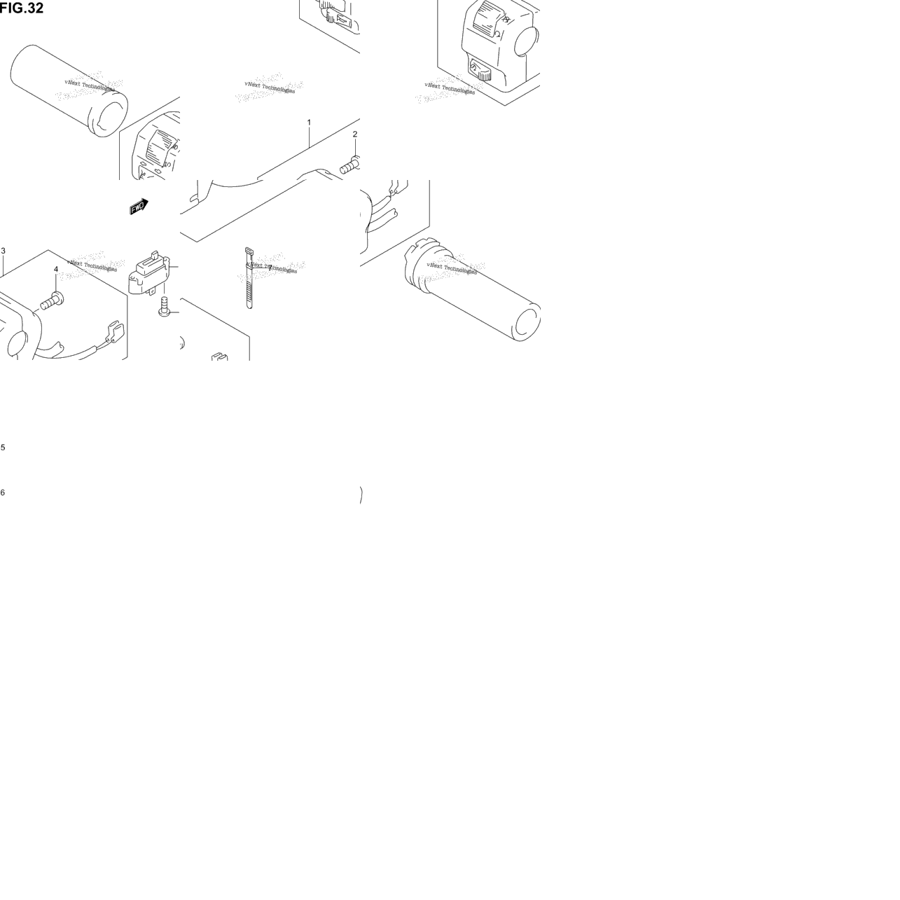 Handle Switch (Model K1/K2/K3)