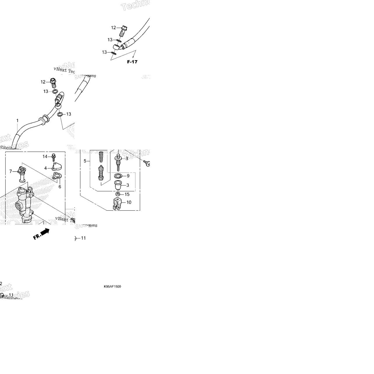 Rear Brake Master Cylinder