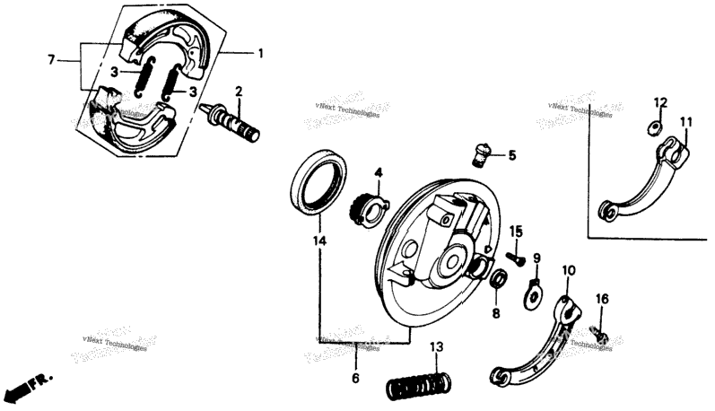 Front Brake Panel