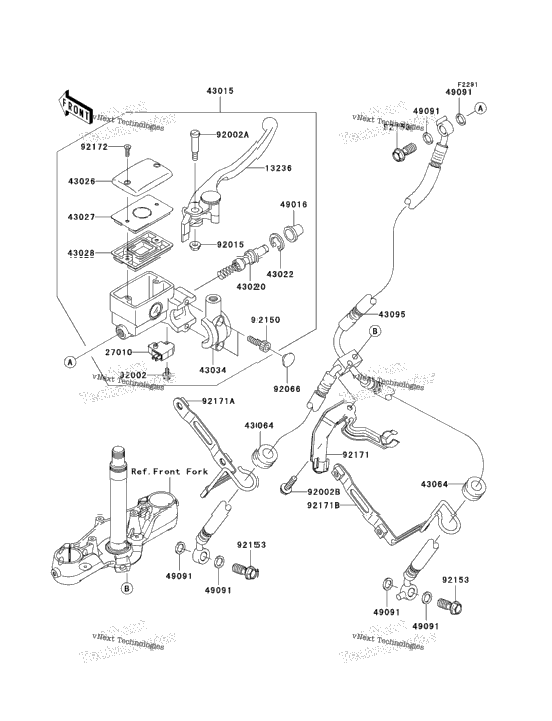 Front Master Cylinder