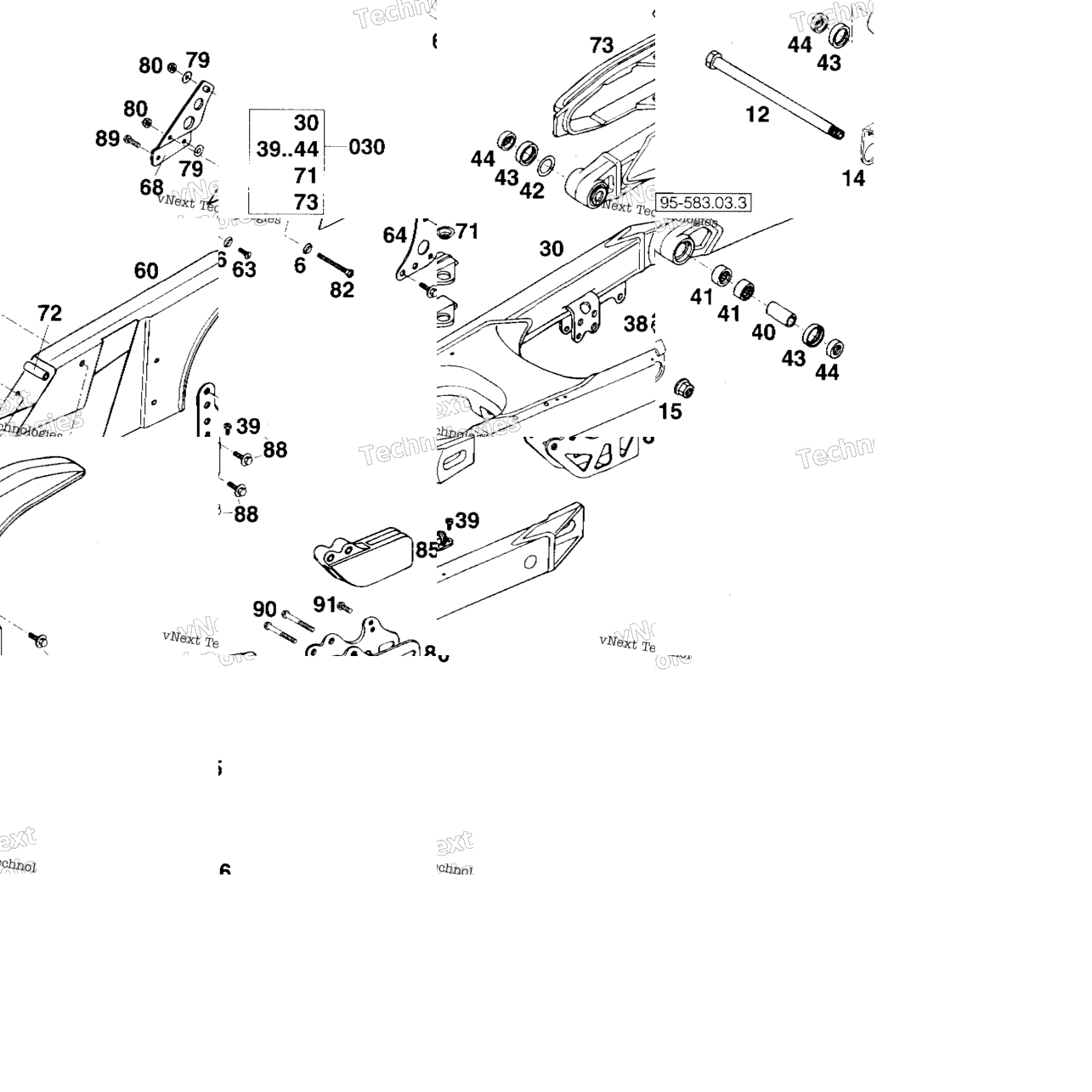 Swingarm, Chain Guide