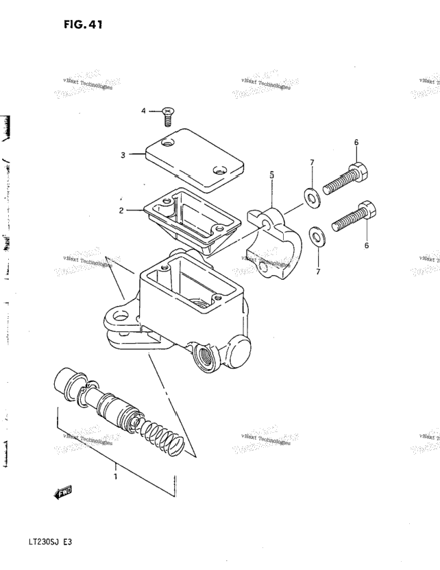 Front Master Cylinder