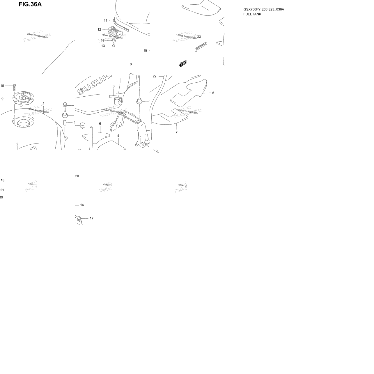 Fuel Tank (Model Y/K1)