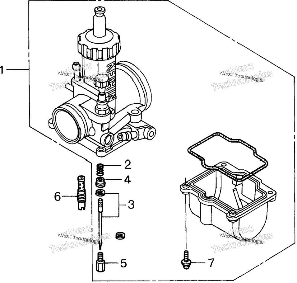 Carburetor O.P. Parts Kit