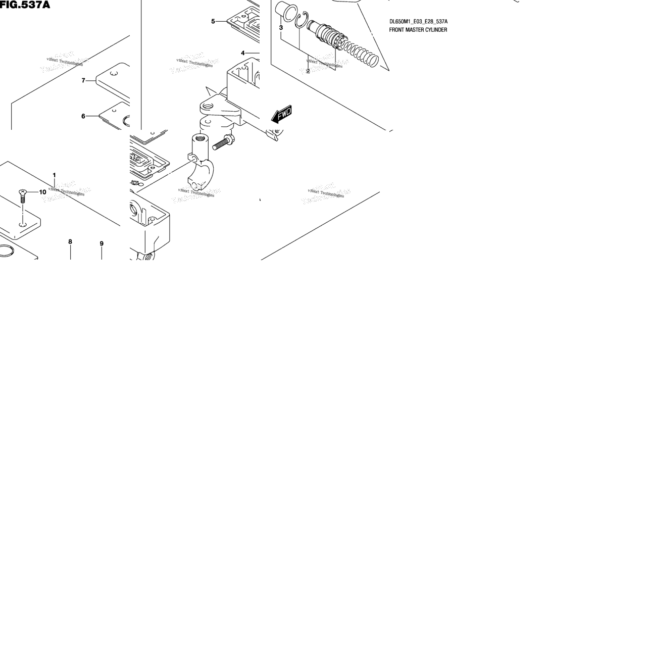 Front Master Cylinder