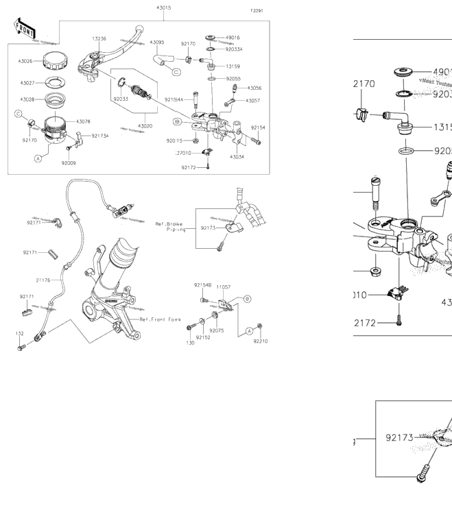 Front Master Cylinder