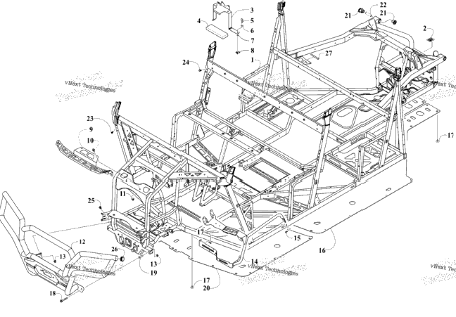 Frame And Related Parts