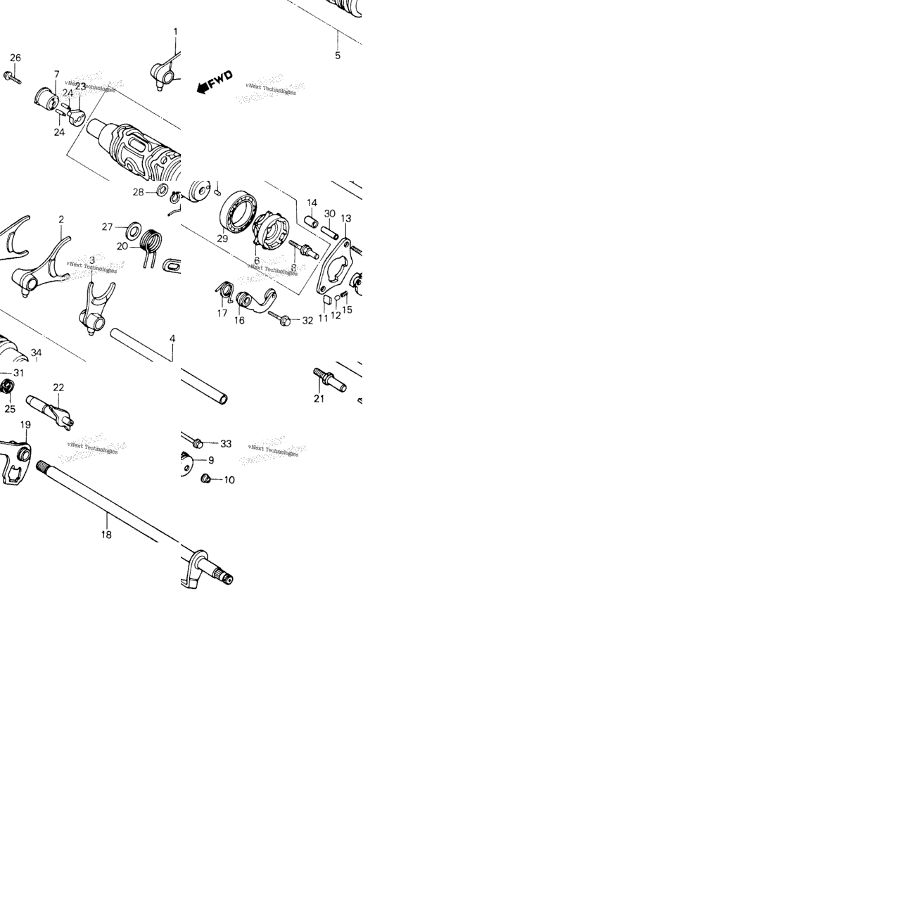 Gearshift Drum
