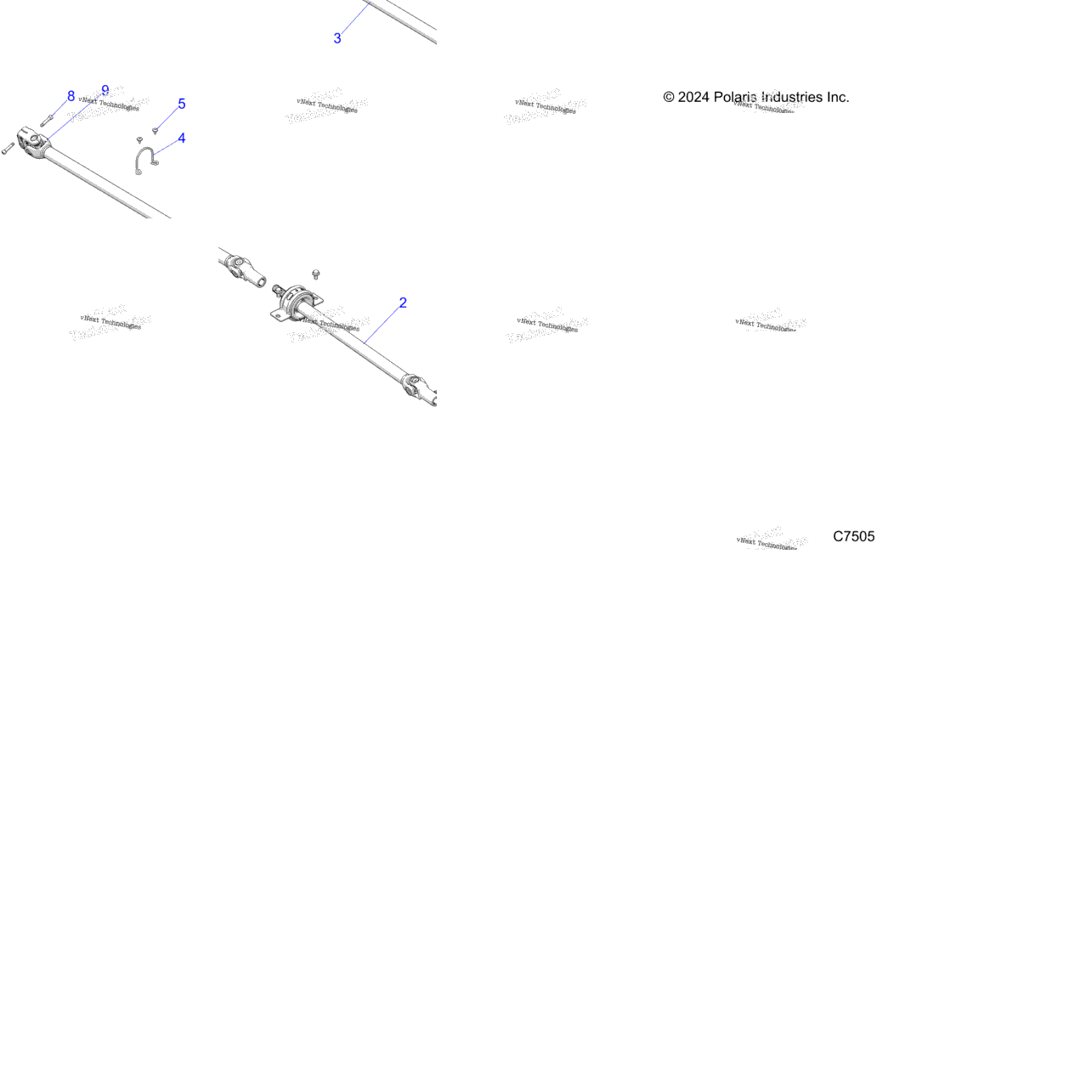 Drive Train, Prop Shaft
