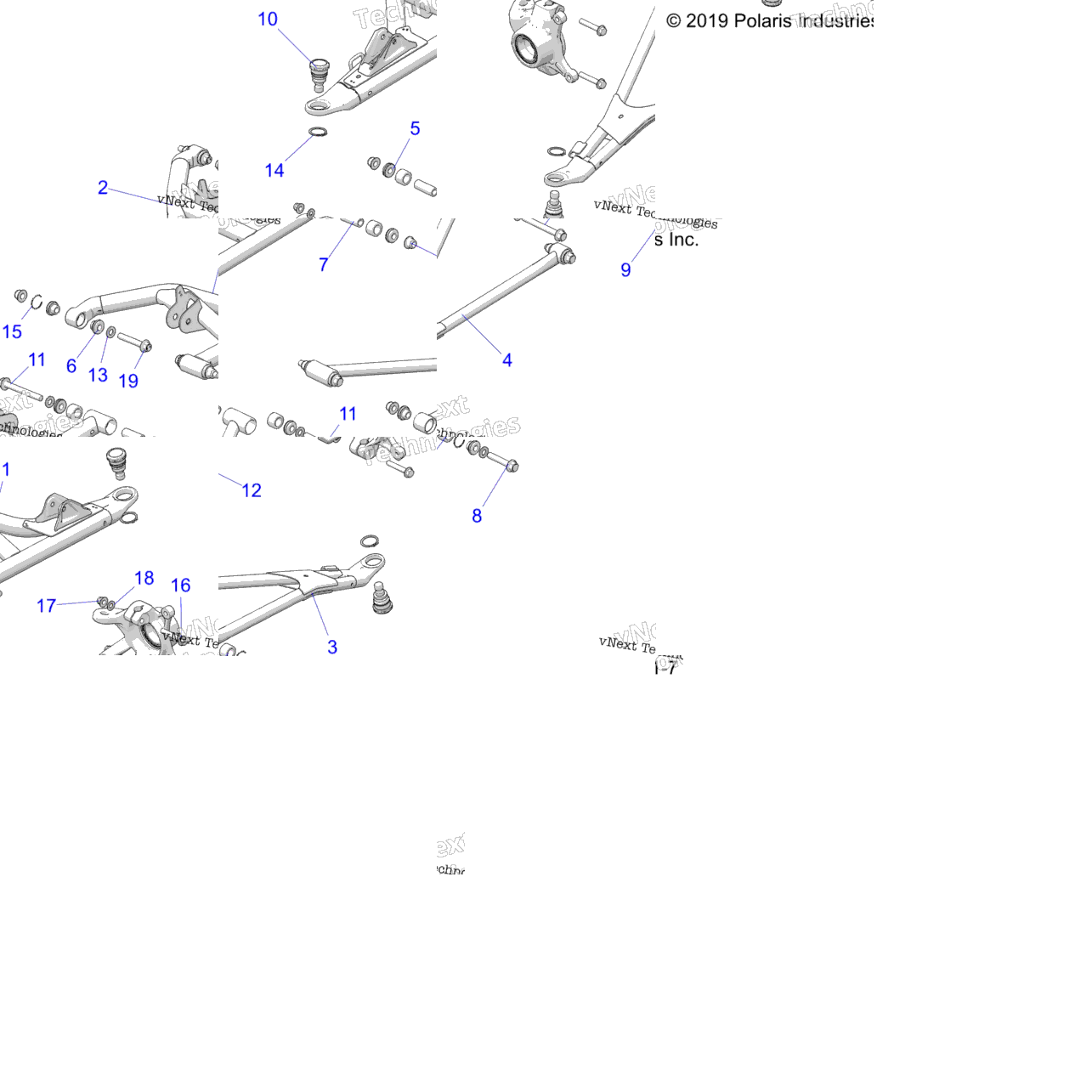 Suspension, Front Control Arms