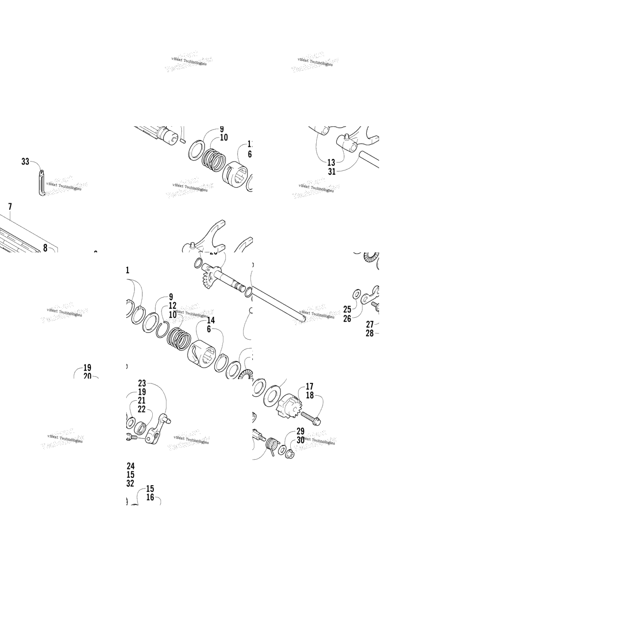 Gear Shifting Assembly
