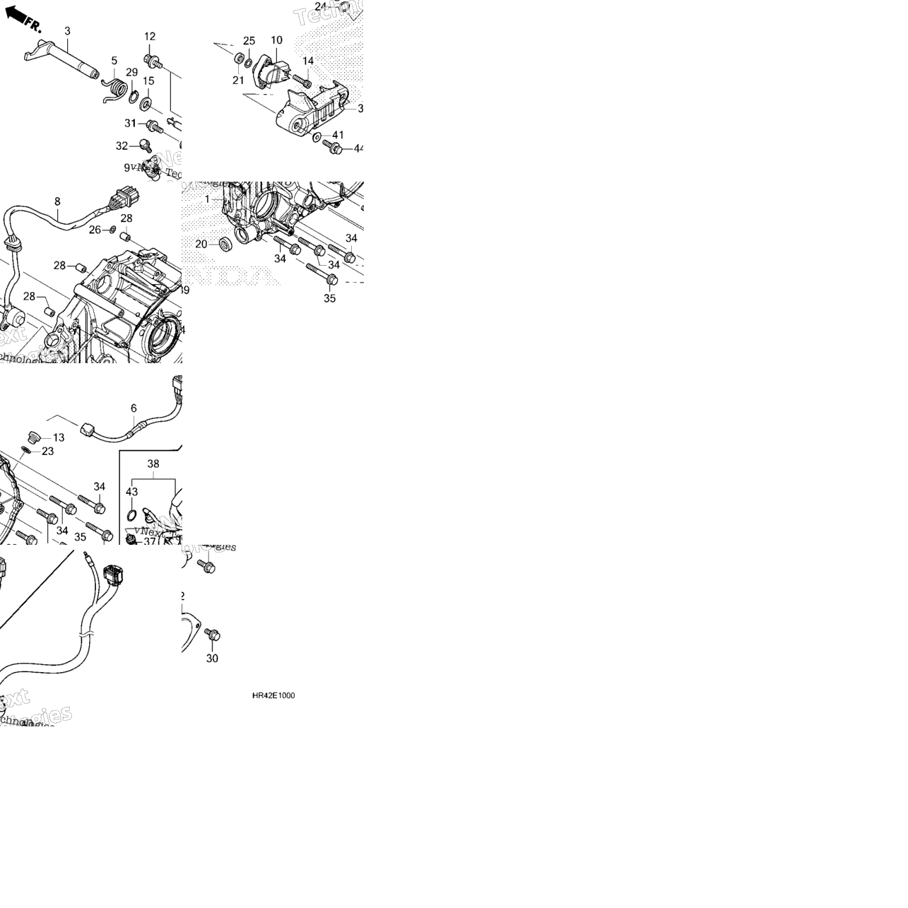 Rear Crankcase Cover