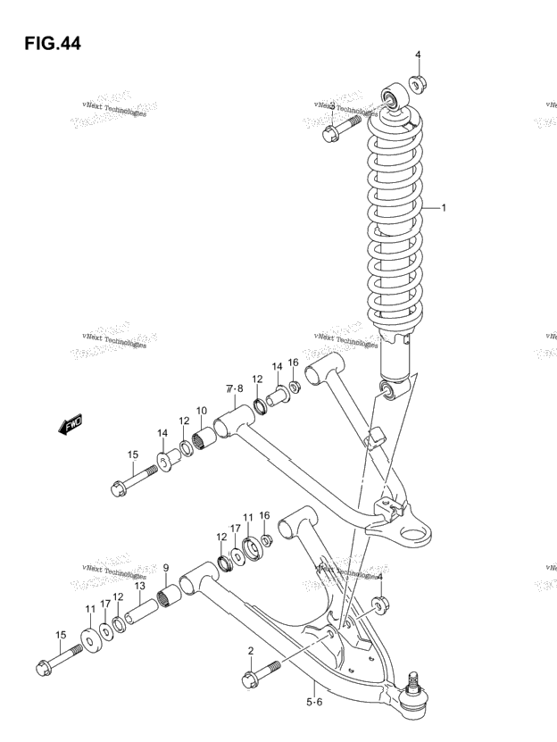 Suspension Arm (Model K3/K4)