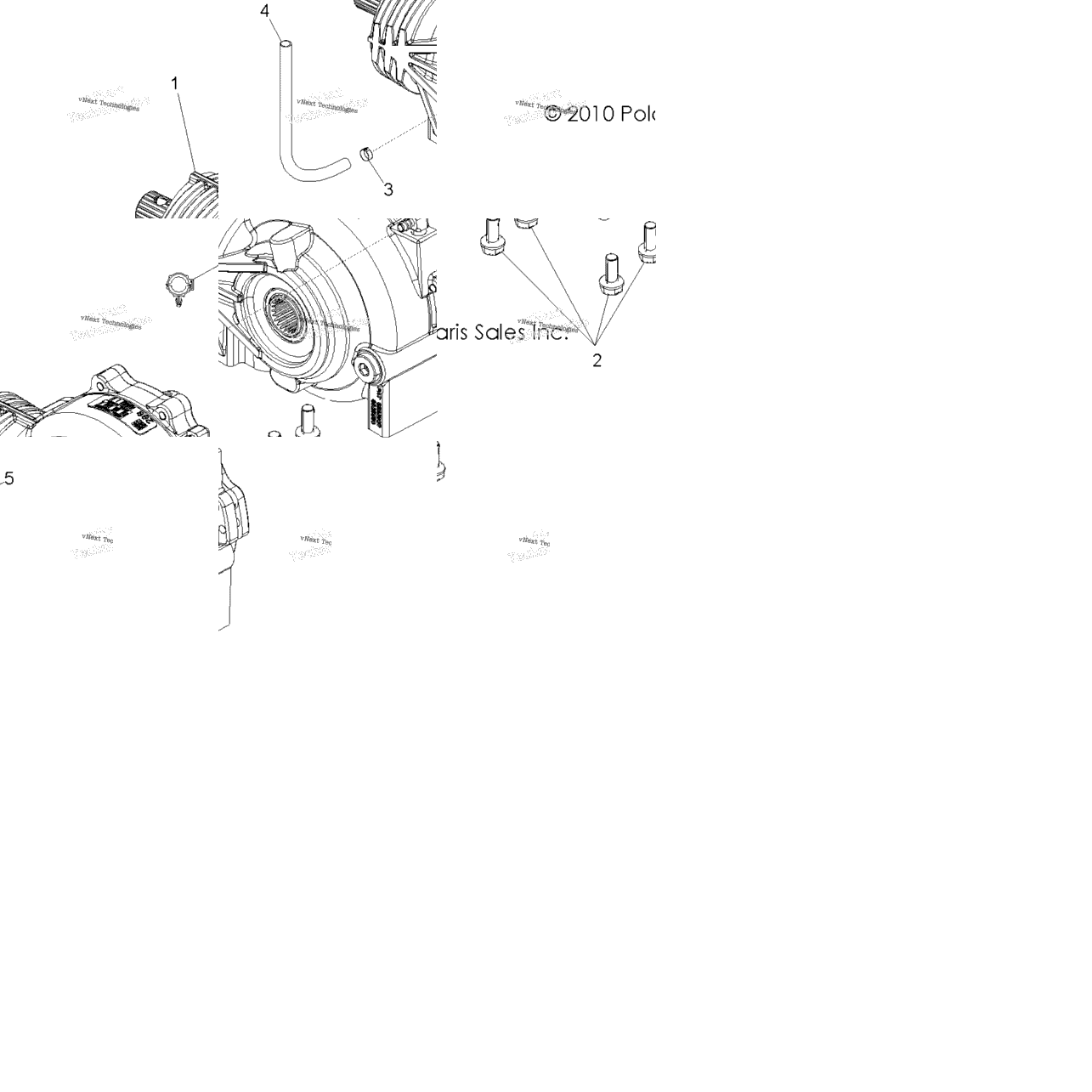 Drive Train, Front Gearcase