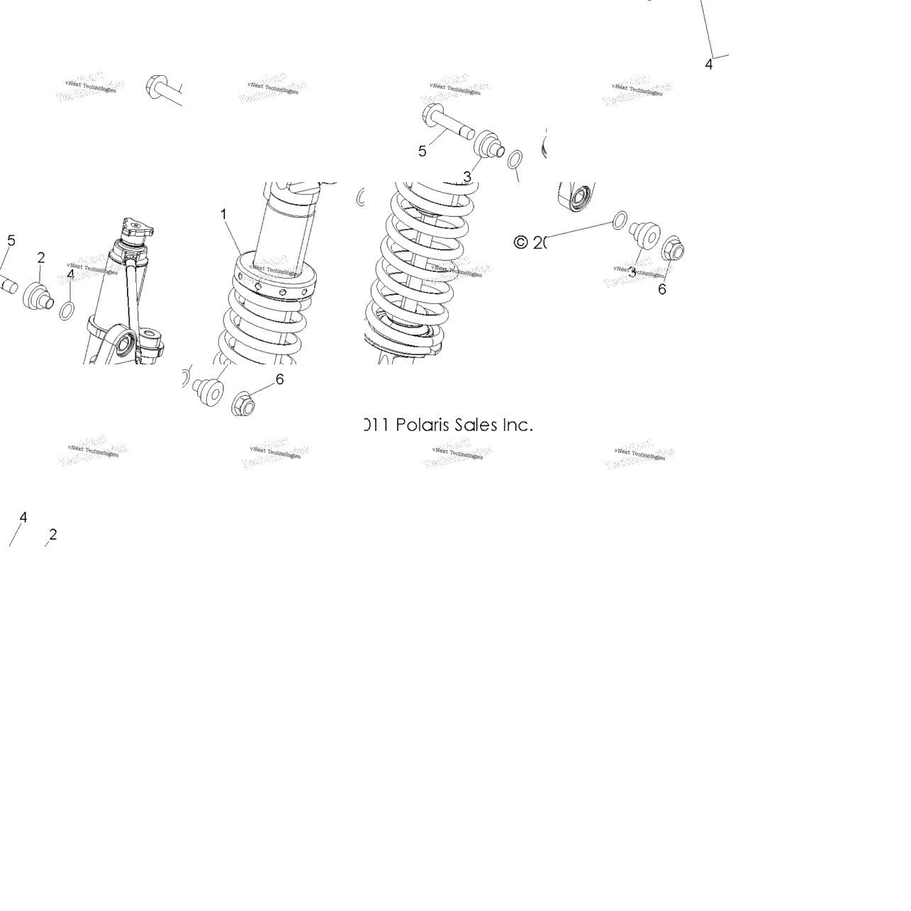 Suspension, Rear Shock Mounting R12th76ai/Aic