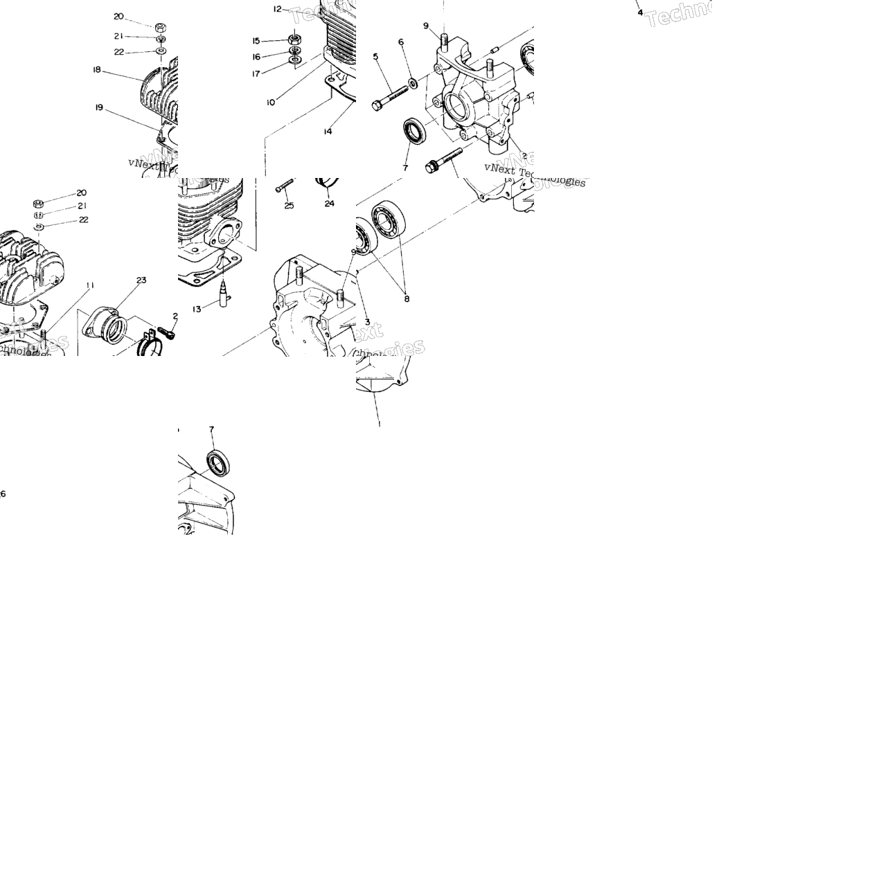 Crankcase & Cylinder (4910951095019A)
