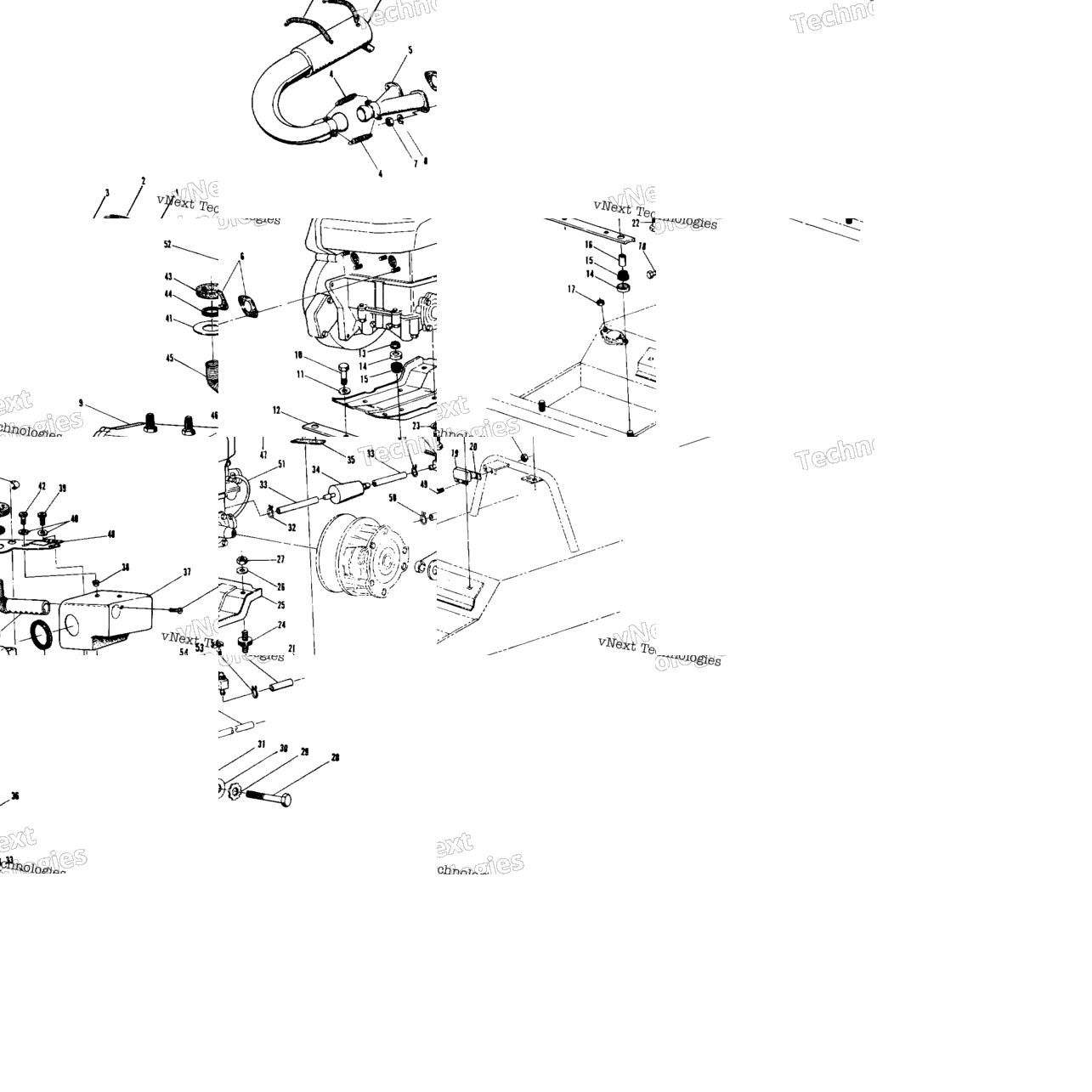 Engine Mounting (4910951095018A)